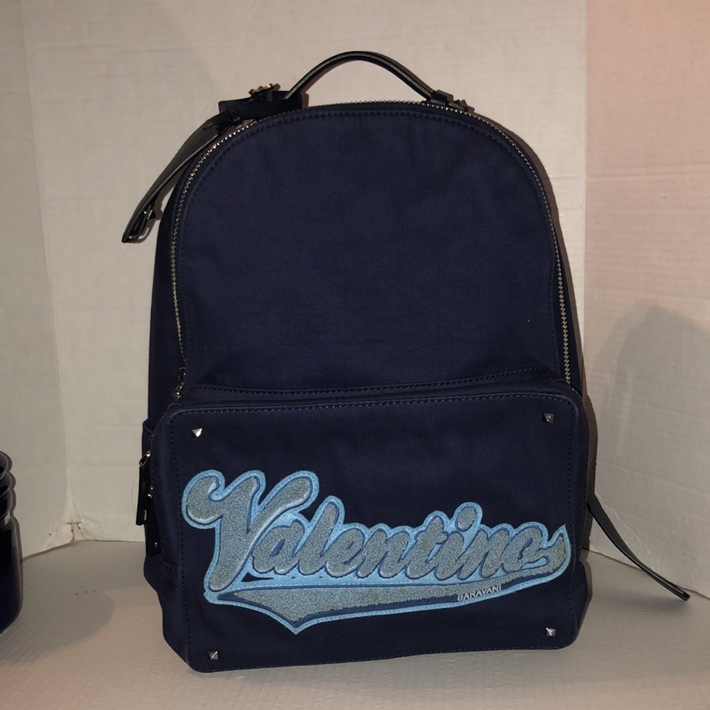 Valentino Garavani Denim Backpack - Picture 3 of 7